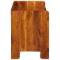 Preview: Schuhbank 100x35x45 cm aus massivem Akazienholz