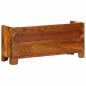 Preview: Schuhbank 100x35x45 cm aus massivem Akazienholz