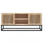 Preview: TV-Schrank 105x30x45 cm Holzwerkstoff und Eisen