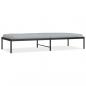 Preview: Bettgestell Metall Schwarz 75x190 cm