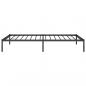 Preview: Bettgestell Metall Schwarz 107x203 cm