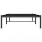 Preview: Bettgestell Metall Schwarz 90x190 cm