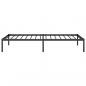 Preview: Bettgestell Metall Schwarz 90x190 cm