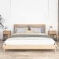 Preview: Nachttische 2 Stk. 40x30x55,5 cm Holzwerkstoff & Eisen
