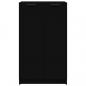 Preview: Schuhschrank Schwarz 59x35x100 cm Holzwerkstoff