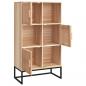 Preview: Highboard 70x35x125 cm Holzwerkstoff