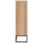 Preview: Highboard 70x35x125 cm Holzwerkstoff