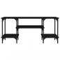 Preview: TV-Schrank Schwarz 102x35x45,5 cm Holzwerkstoff