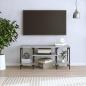 Preview: TV-Schrank Grau Sonoma 102x35x45,5 cm Holzwerkstoff
