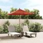 Preview: ARDEBO.de - Sonnenschirm mit Holzmast Terrakotta 198x198x231 cm