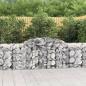 Preview: ARDEBO.de - Gabionen mit Hochbogen 11 Stk. 300x50x80/100cm Verzinktes Eisen