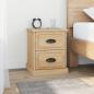 Preview: ARDEBO.de - Nachttische 2 Stk. Sonoma-Eiche 39x39x47,5 cm Holzwerkstoff