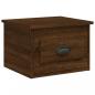 Preview: Wand-Nachttisch Braun Eichen-Optik 41,5x36x28 cm