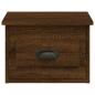 Preview: Wand-Nachttisch Braun Eichen-Optik 41,5x36x28 cm