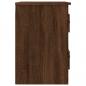 Preview: Wand-Nachttische 2 Stk. Braun Eichen-Optik 41,5x36x53 cm