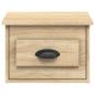 Preview: Wand-Nachttische 2 Stk. Sonoma-Eiche 41,5x36x28 cm