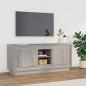 Preview: ARDEBO.de - TV-Schrank Grau Sonoma 102x35x45 cm Holzwerkstoff