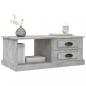 Preview: Couchtisch Betongrau 90x50x35 cm Holzwerkstoff