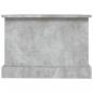 Preview: Couchtisch Betongrau 90x50x35 cm Holzwerkstoff