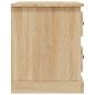 Preview: Nachttisch Sonoma-Eiche 39x39x47,5 cm Holzwerkstoff