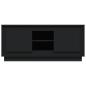 Preview: TV-Schrank Schwarz 102x35x45 cm Holzwerkstoff