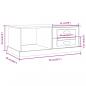 Preview: Couchtisch Sonoma-Eiche 90x50x35 cm Holzwerkstoff