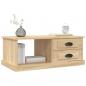 Preview: Couchtisch Sonoma-Eiche 90x50x35 cm Holzwerkstoff