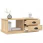 Preview: Couchtisch Sonoma-Eiche 90x50x35 cm Holzwerkstoff
