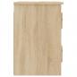 Preview: Wand-Nachttisch Sonoma-Eiche 41,5x36x53 cm