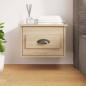 Preview: ARDEBO.de - Wand-Nachttisch Sonoma-Eiche 41,5x36x28 cm