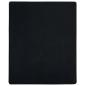 Preview: Spannbettlaken Jersey Schwarz 100x200 cm Baumwolle