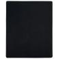 Preview: Spannbettlaken Jersey Schwarz 100x200 cm Baumwolle