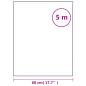 Preview: Fensterfolie Matt Transparent 60x500 cm PVC
