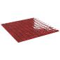 Preview: Mosaikfliesen 11 Stk. Rot 30x30 cm Glas