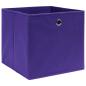Preview: Aufbewahrungsboxen 10 Stk. Vliesstoff 28x28x28 cm Lila