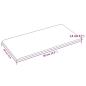 Preview: Wandpaneele 12 Stk. Cappuccino-Braun 60x30cm Kunstleder 2,16 m²