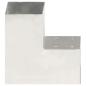 Preview: Pfostenverbinder L-Form Verzinktes Metall 101 x 101 mm