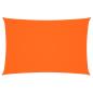 Preview: Sonnensegel Oxford-Gewebe Rechteckig 2x4 m Orange