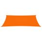 Preview: Sonnensegel Oxford-Gewebe Rechteckig 2,5x5 m Orange
