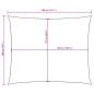 Preview: Sonnensegel Oxford-Gewebe Rechteckig 2x3 m Orange