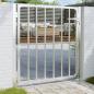 Preview: ARDEBO.de - Gartentor 100x100 cm Edelstahl
