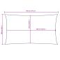 Preview: Sonnensegel Oxford-Gewebe Rechteckig 2x4,5 m Gelb