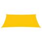 Preview: Sonnensegel Oxford-Gewebe Rechteckig 2x4,5 m Gelb