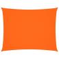 Preview: Sonnensegel Oxford-Gewebe Rechteckig 5x6 m Orange