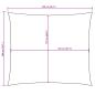 Preview: Sonnensegel Oxford-Gewebe Rechteckig 2x2,5 m Orange