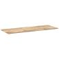 Preview: Tischplatte Rechteckig 120x50x2 cm Massivholz Akazie