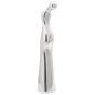 Preview: Skulptur Silber 10x16x49 cm aus Aluminium