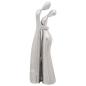 Preview: Skulptur Silber 10x16x49 cm aus Aluminium