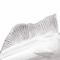 Preview: Wandmontierte Schwertfisch Silber 91x8x26 cm aus Aluminium