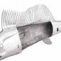 Preview: Wandmontierte Schwertfisch Silber 91x8x26 cm aus Aluminium